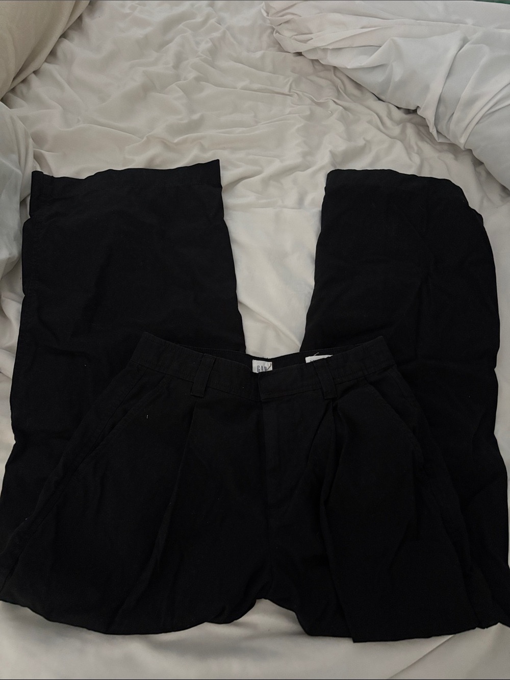 GAP Wide Leg Black Pants